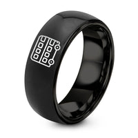 swatch color sample for Double Decker Bus ring style 01