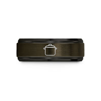 top mom present ideas – gunmetal & black tungsten stockpot wedding band