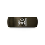 presents that moms love – gunmetal & black tungsten crossing depth wedding band