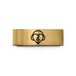 present ideas for moms – gold tungsten headphones note wedding band