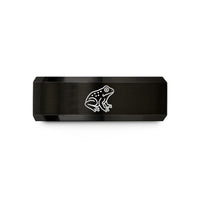 best presents for mom – black tungsten toad wedding band