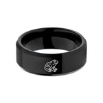 mom present ideas today – black tungsten toad wedding band
