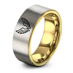 swatch color sample for Angel Wings ring style 14