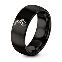 swatch color sample for Tenor Saxophone ring style 04
