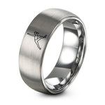 Day Mother's Gift Sets for Mom – gray tungsten triangle pose trikonasana ring