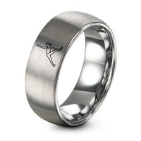 Day Mother's Gift Sets for Mom – gray tungsten triangle pose trikonasana ring
