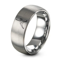 swatch color sample for Triangle Pose Trikonasana ring style 03