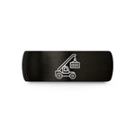 personalized presents for mom – black tungsten container handler wedding band
