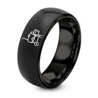 Day Mothers Gifts Customized Gifts – black tungsten smoker ring
