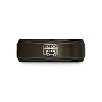 unique presents for her – gunmetal & black tungsten double decker bus wedding band