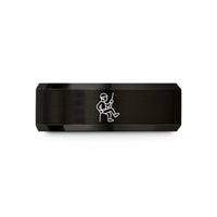 unique presents for mom – black tungsten rappelling climber wedding band