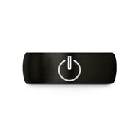 presents for mom birthday – black tungsten bypass switch wedding band
