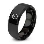 special present for mom – black tungsten bypass switch ring