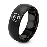 Day Mothers Gifts from Son – black tungsten class iii ring