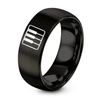 swatch color sample for Piano Keys ring style 03