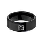 personalized mom presents – black tungsten dj mixer wedding band
