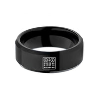 personalized mom presents – black tungsten dj mixer wedding band