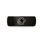 last minute present ideas – black & rose gold tungsten long-haired syrian hamster wedding band