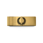 personalized rings for couples – gold tungsten laurel wreath wedding band