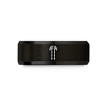 personalized presents for him – black tungsten trekking poles wedding band