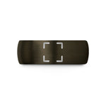 custom bands for couples – gunmetal & black tungsten camera focus brackets wedding band