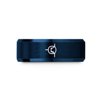 unique presents for mom – blue tungsten npn transistor wedding band