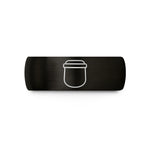 special presents for family – black tungsten face shield wedding band