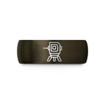 unique presents for women – gunmetal & black tungsten laser level wedding band