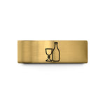 special presents for moms – gold tungsten kiddush cup wine wedding band