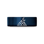 best presents for parents – blue tungsten mountain moon wedding band