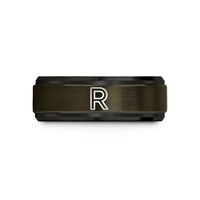 practical presents for parents – gunmetal & black tungsten raidho wedding band