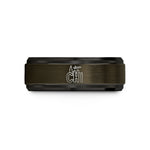 best anniversary present ideas – gunmetal & black tungsten chi wedding band