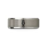 anniversary presents for wife – black & silver tungsten usb podcast microphone wedding band