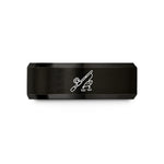 presents for fishing lovers – black tungsten baitcasting rod lure wedding band