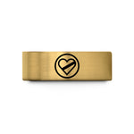 personalized mom jewelry – gold tungsten diver circle wedding band