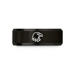 personalized presents for friends – black tungsten eagle wedding band