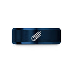 tungsten couples rings – blue tungsten meteor wedding band