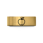 tungsten rings for couples – gold tungsten teacher apple wedding band