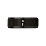 unique ring sets women – black tungsten spoolie brush wedding band