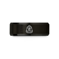 tungsten wedding bands set – black tungsten backpack pack compass wedding band