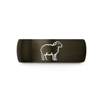 tungsten men wedding bands – gunmetal & black tungsten sheep wedding band