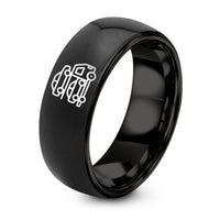 Engagement Rings for Her – black tungsten car carrier truck ring