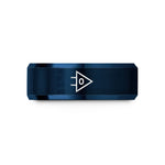 tungsten bands for him – blue tungsten operational amplifier wedding band