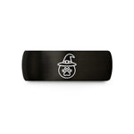 tungsten rings for couples – black tungsten witch hat paw wedding band