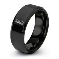 black tungsten roller derby ring
