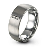 silver tungsten roller derby ring