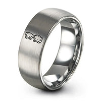 silver tungsten roller derby ring