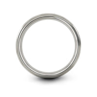 matching tungsten band sets – roller derby engraving on gray tungsten wedding band