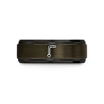 modern wedding ring styles – gunmetal & black tungsten allen wrench wedding band