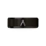 engraved jewelry for her – black tungsten multi tool pliers wedding band